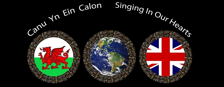 Canu Yn Ein Calon — Singing in our Hearts choir logo